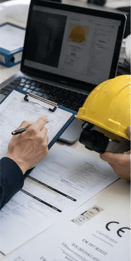 PPE model documentation and certificate information under review