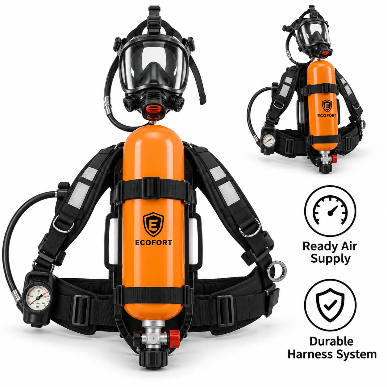 AX2100 SCBA air supply and harness system presentation