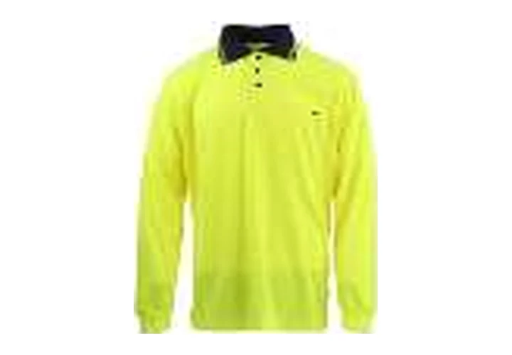 BDP1262 Safety Reflective POLO Shirt Long Sleeve