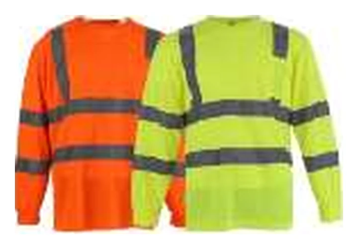 BDP1263 Safety Reflective T-Shirt Long Sleeve