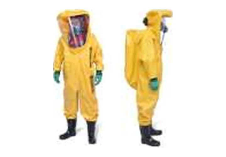 BDP6080 Level A Suits with Expanded Back & Secondary Flame-Resistance
