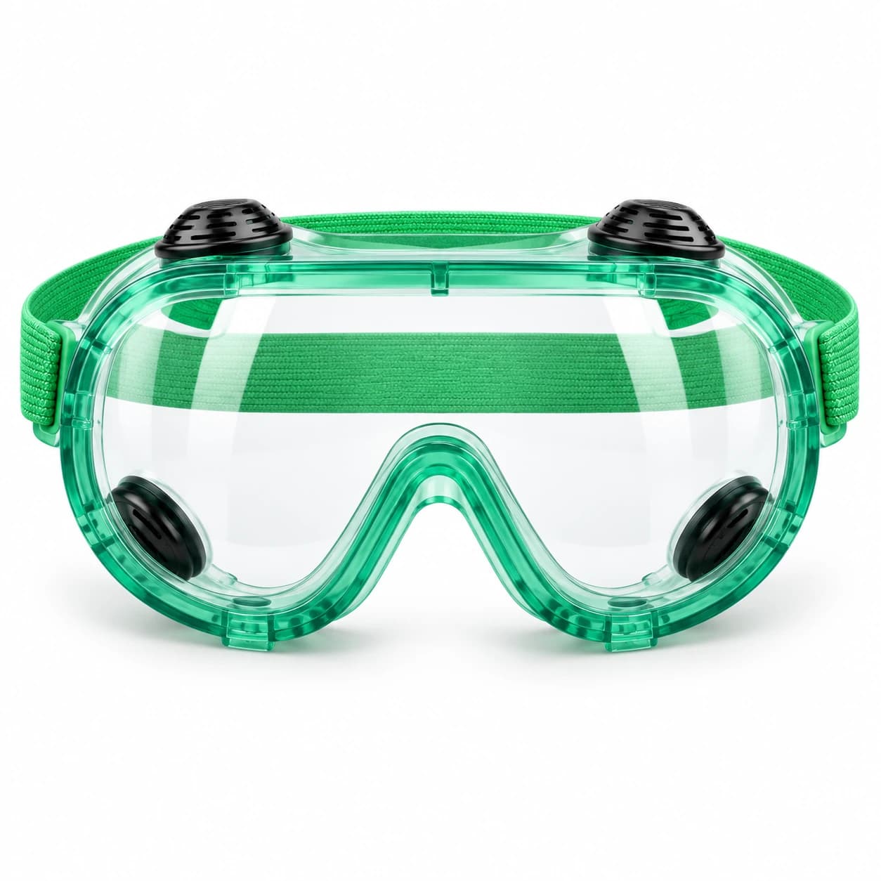 EYP204AF Anti-Fog Safety Goggle front structure view
