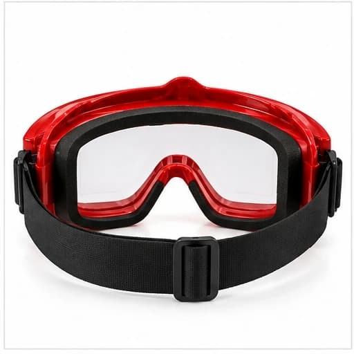EYP209 Fire Goggle rear inner seal and strap view