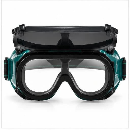EYP301 Welding Goggle front structure view
