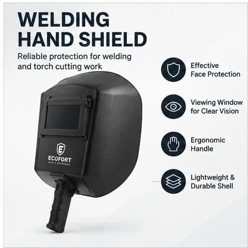 EYP310 Welding Hand Shield key protection features summary
