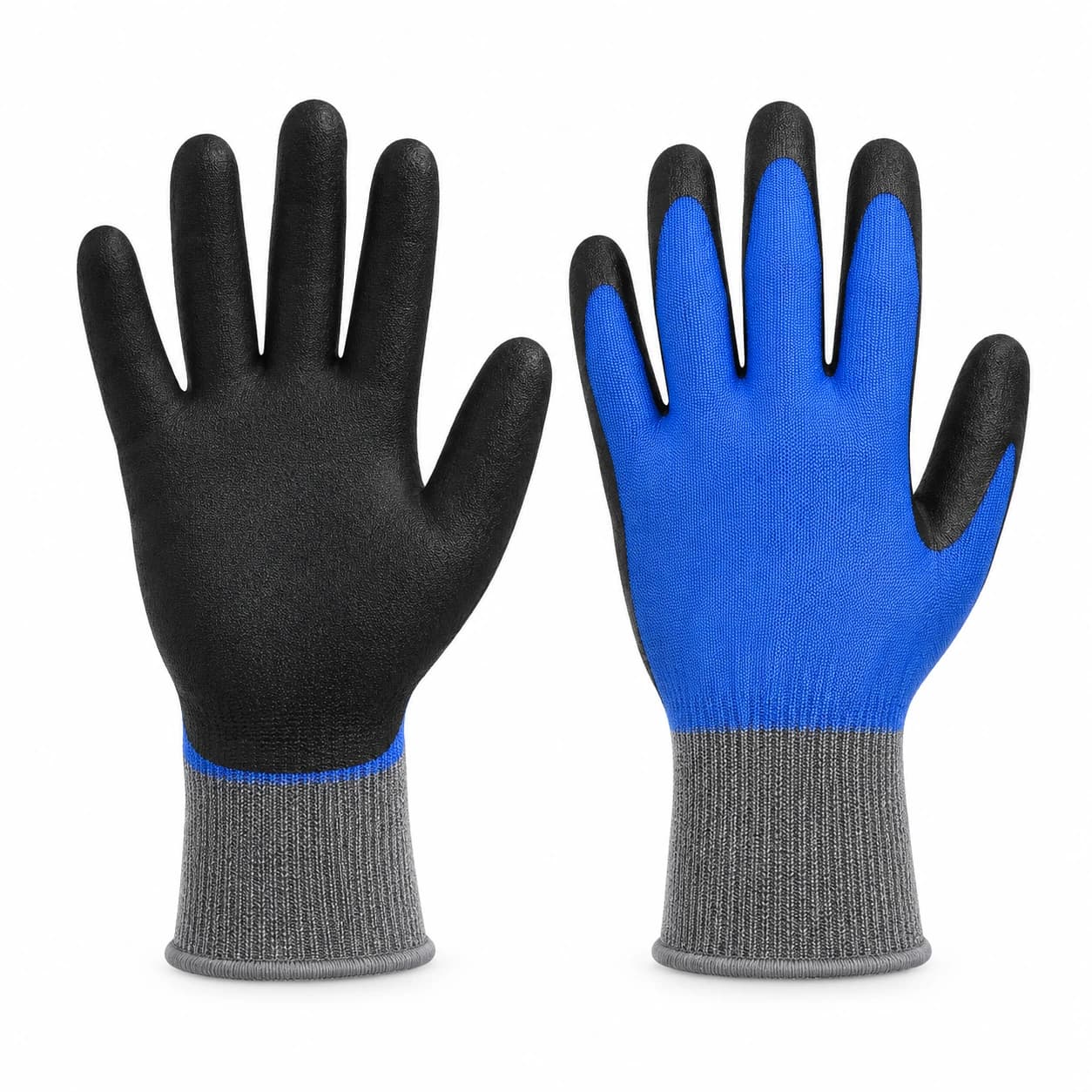 HDP1033 13G Foam Full Nitrile Coating Gloves main product view on a white background