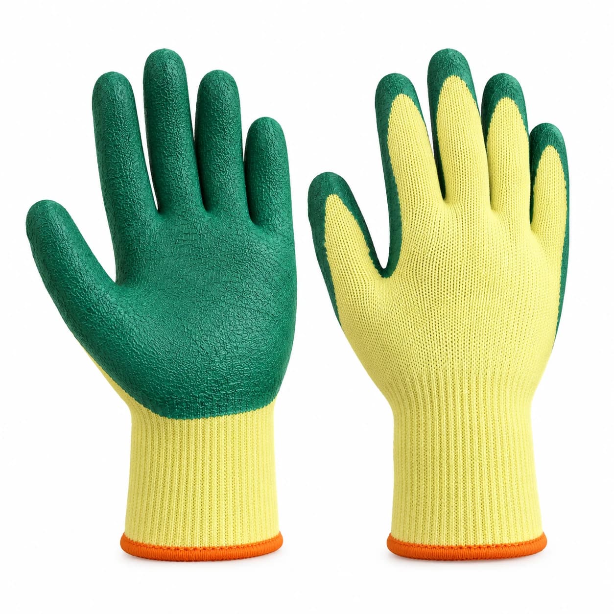 HDP1042G10 10G Latex Coating Gloves main product view on a white background