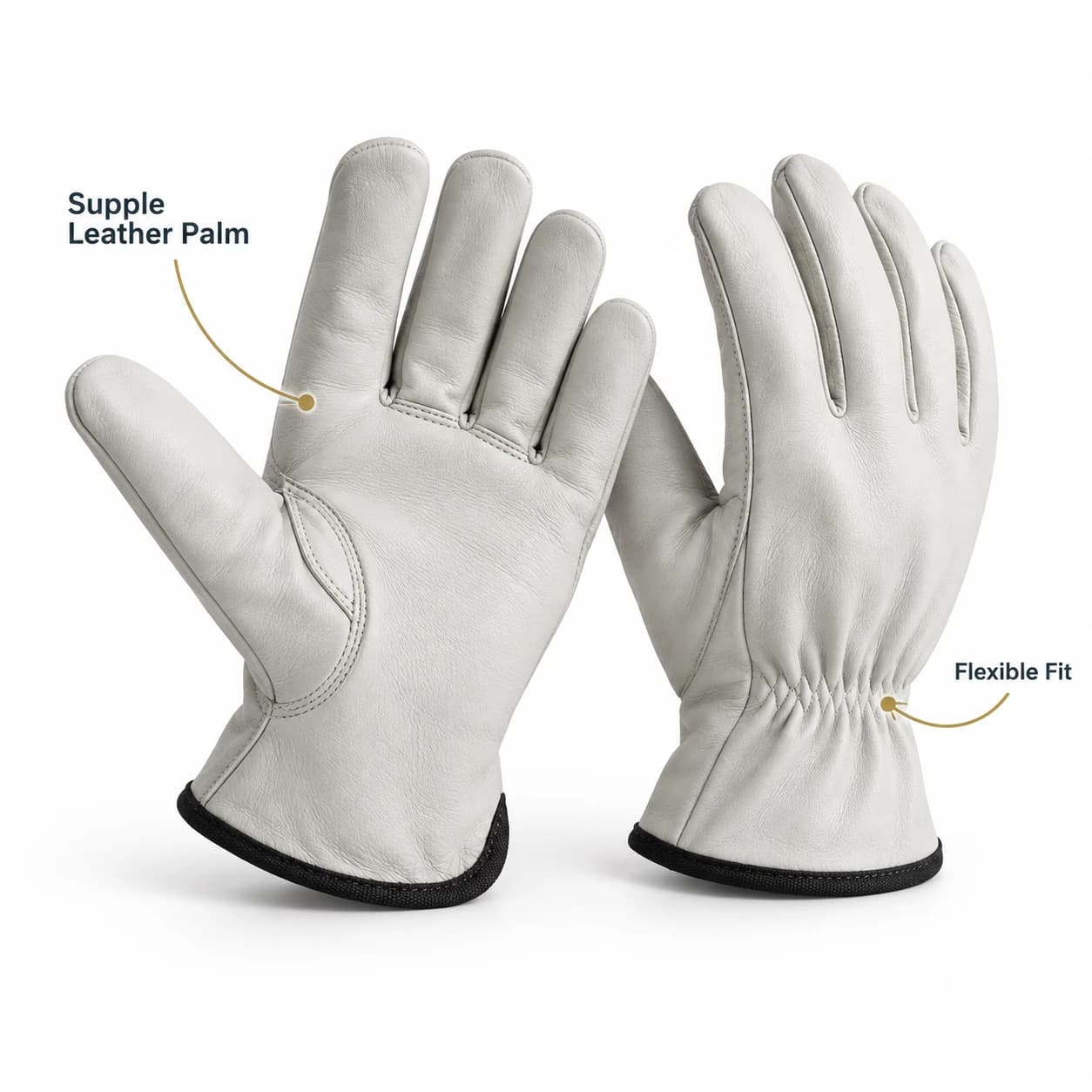 HDP112 Driver Gloves soft leather feature presentation