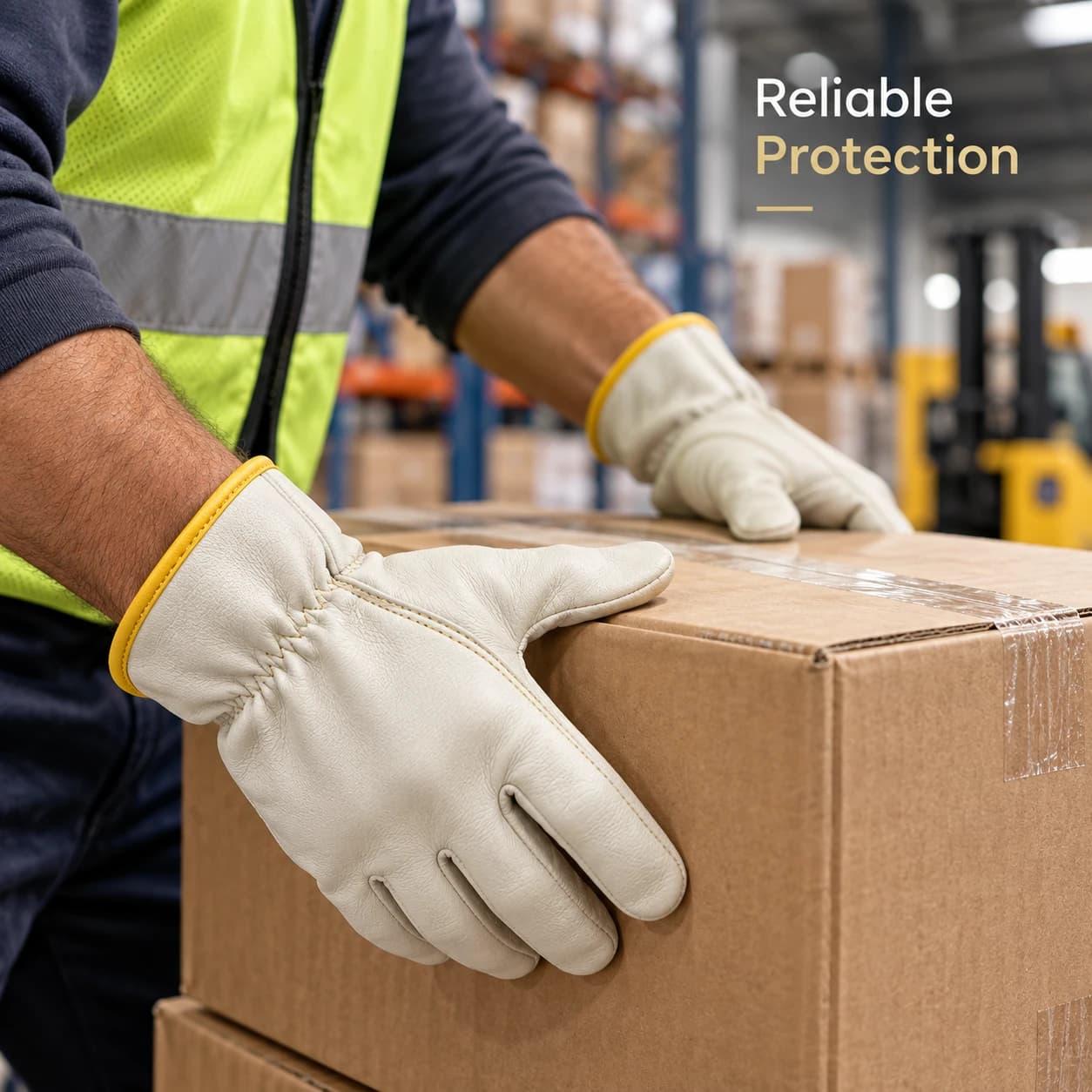HDP113 Driver Gloves reliable protection in use