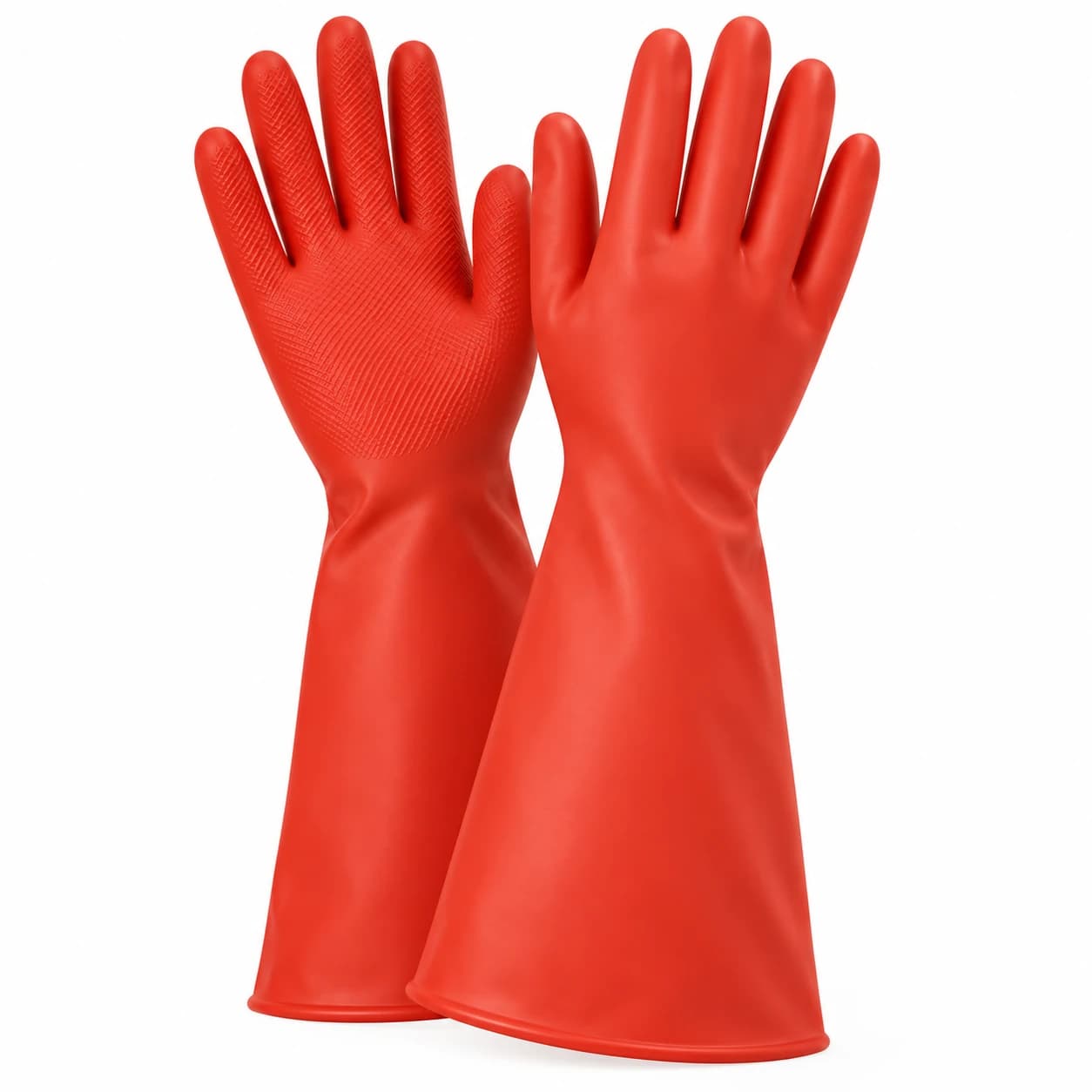 HDP400 Cleaning Gloves angled product and long cuff view