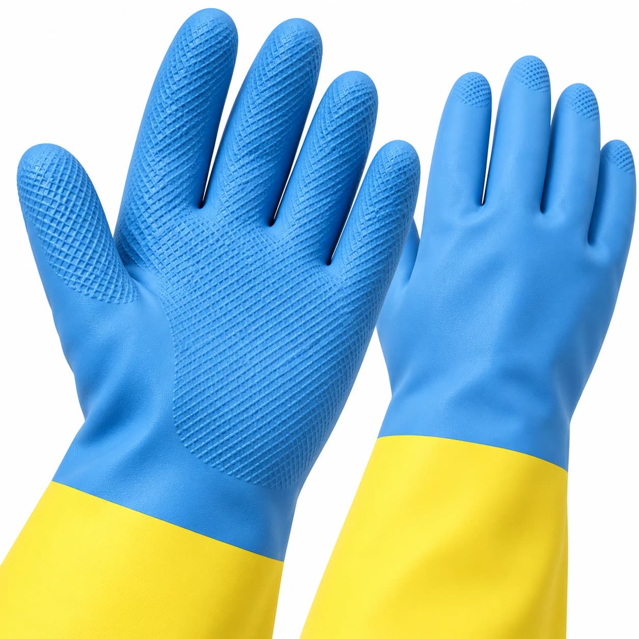 HDP405 Chemical Resistant Gloves textured grip and material detail