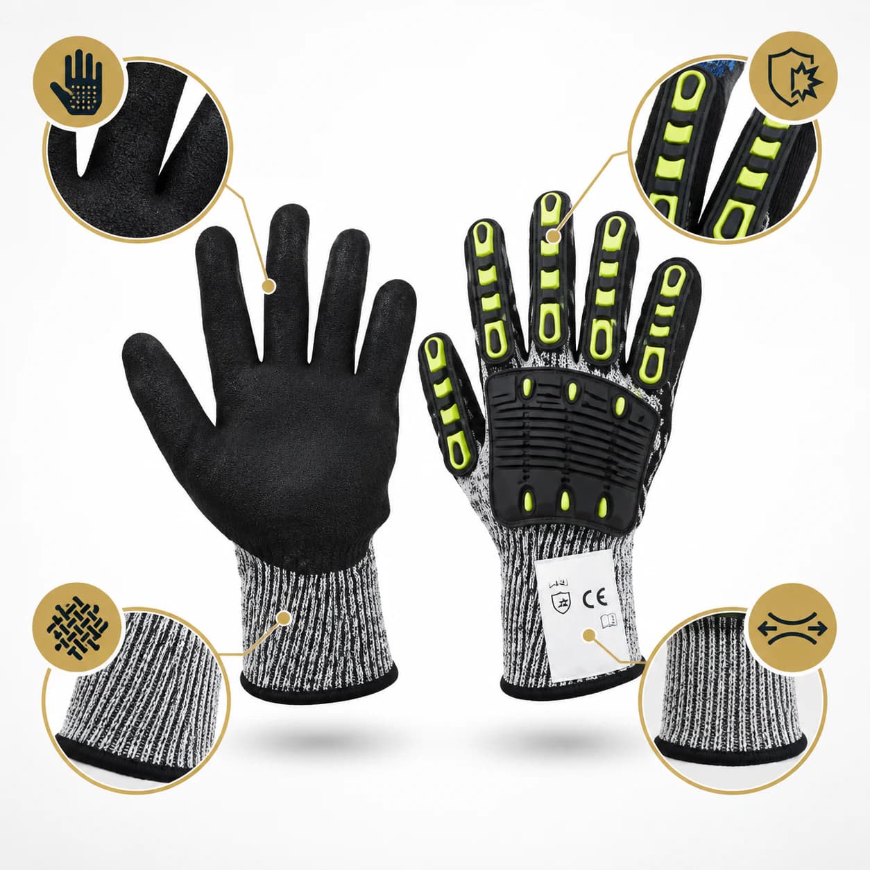 HDP501S2 Impact Gloves key product features summary