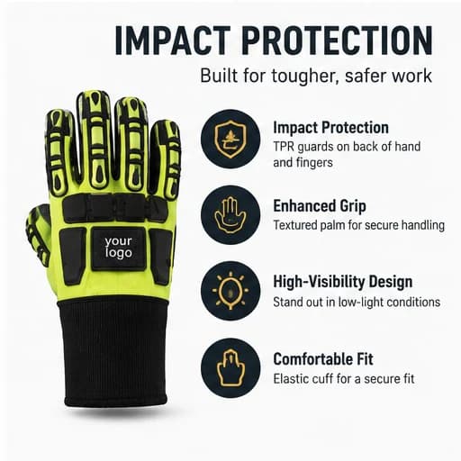 HDP501S6 Impact Gloves key product features summary