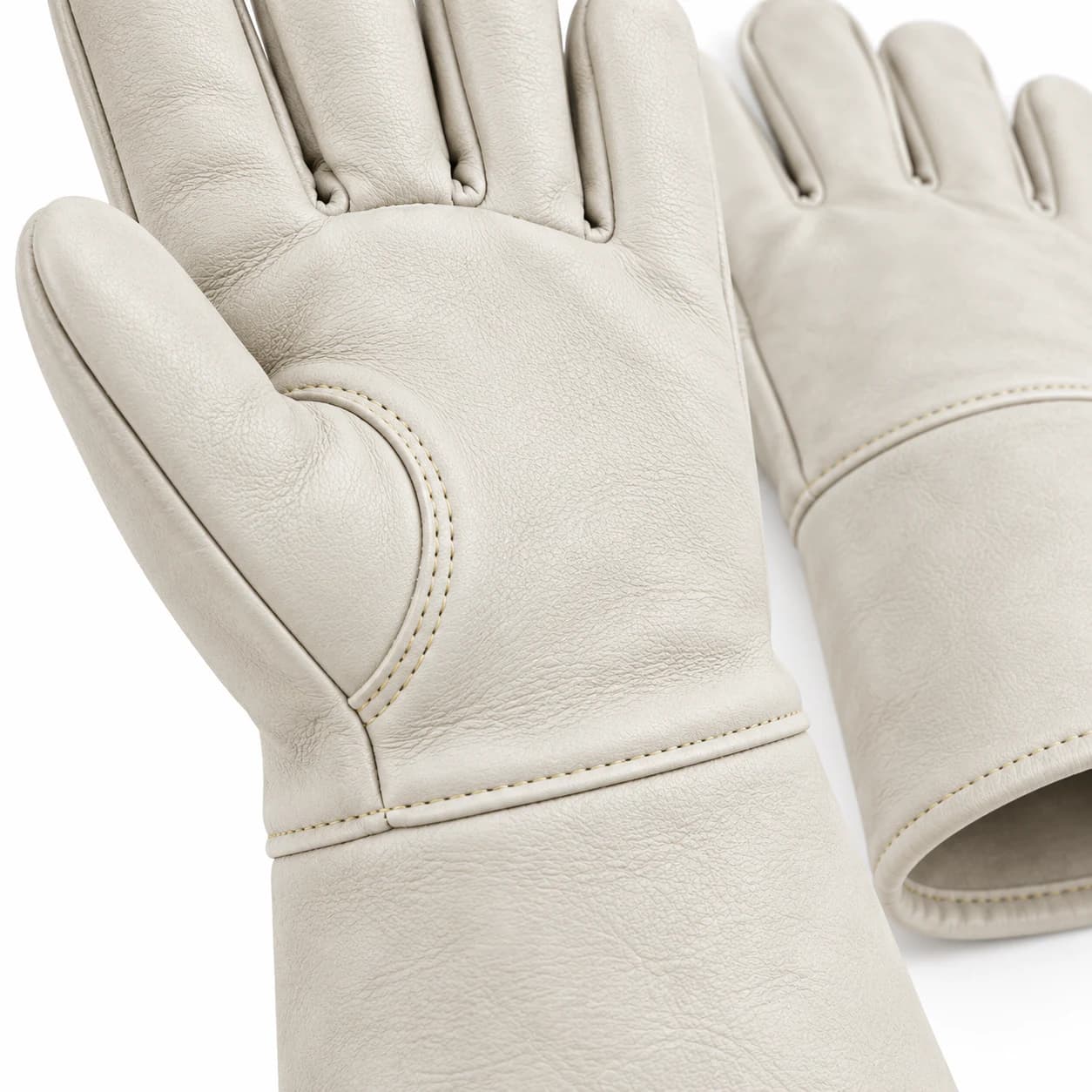 HDP711D300 Heat Resistance Gloves leather construction detail