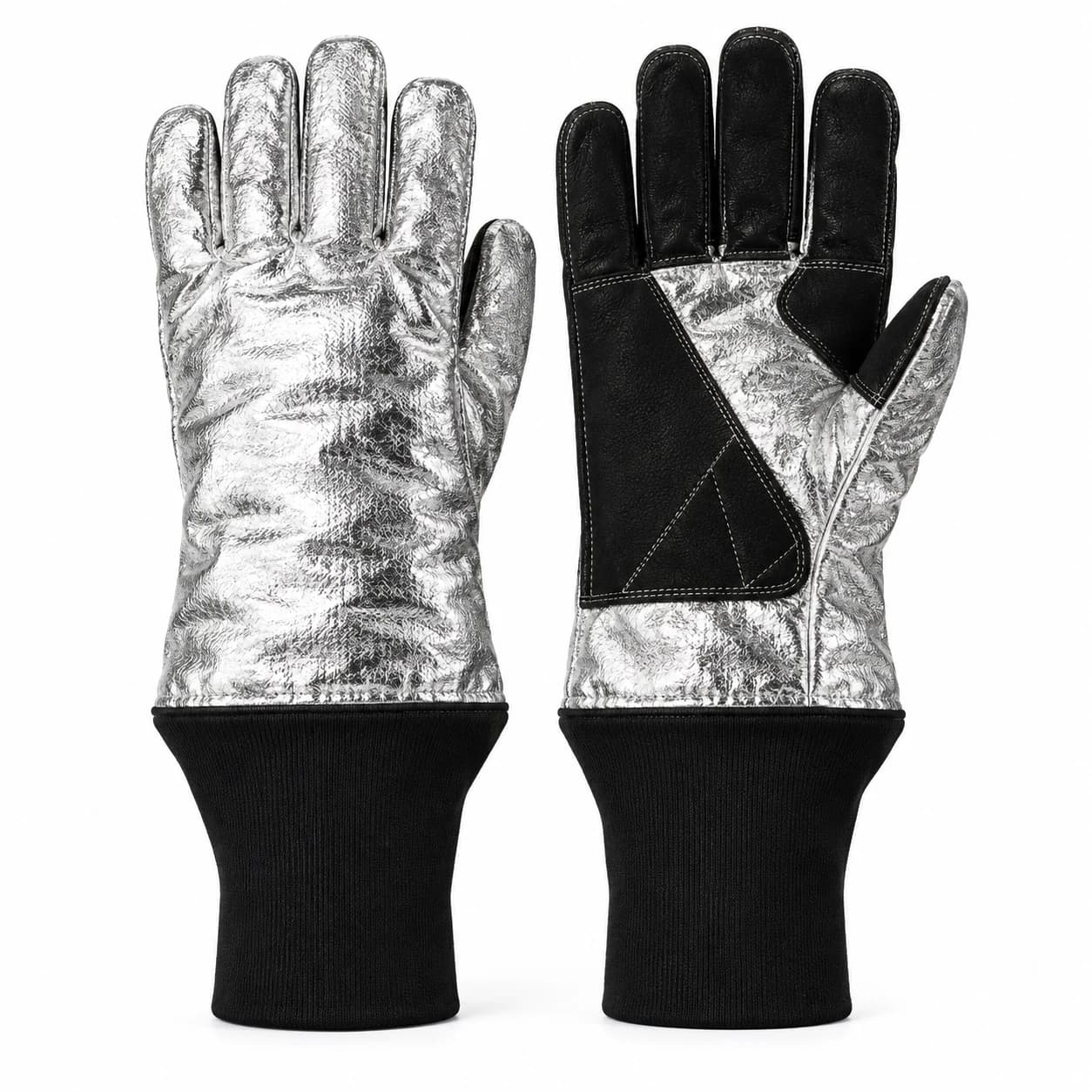 HDP801 Long Firefighting Gloves main product view on a white background