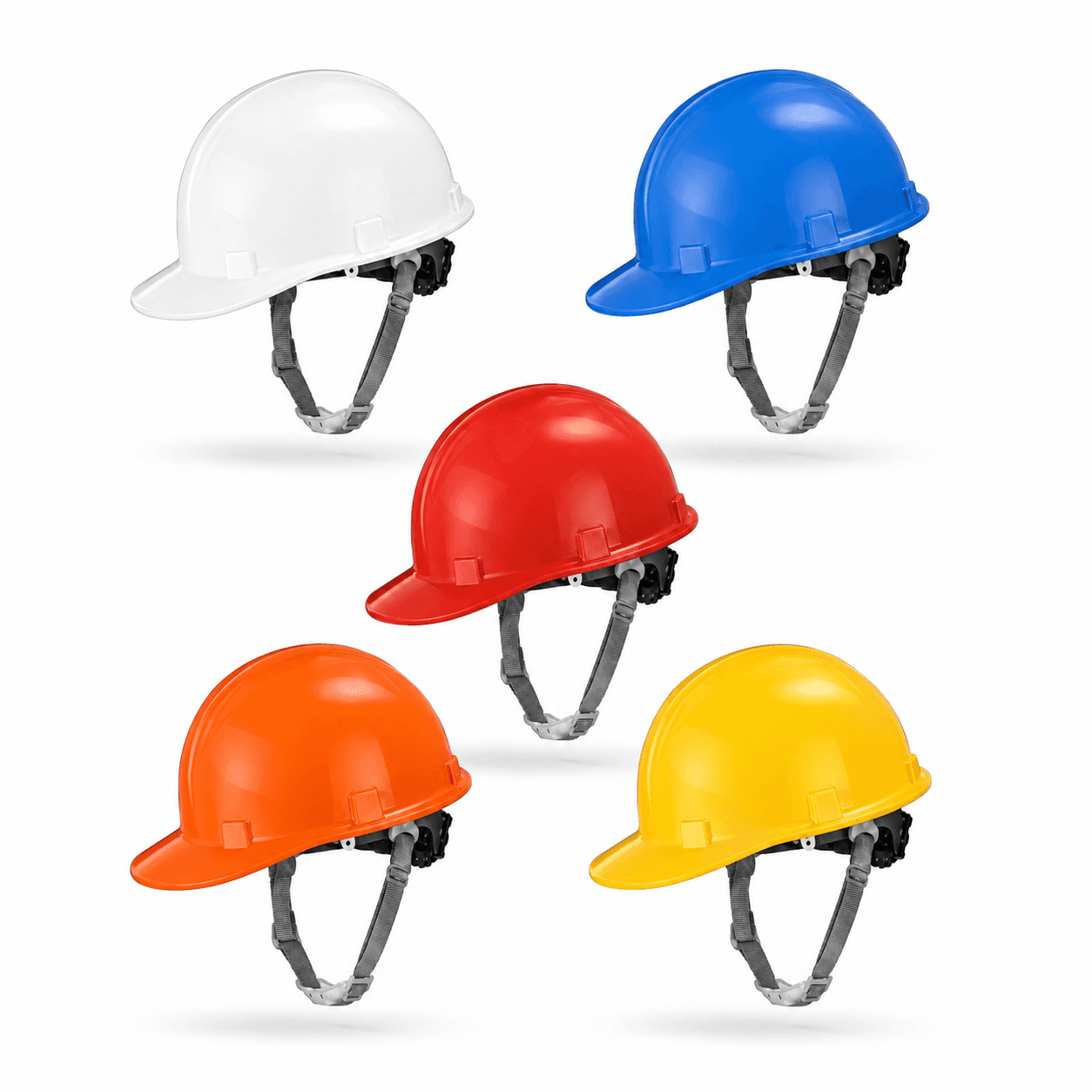 HEP101 industrial safety helmet available color options