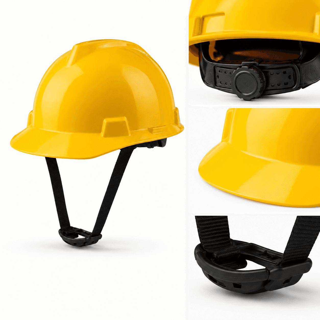 HEP102 front brim safety helmet detail collage