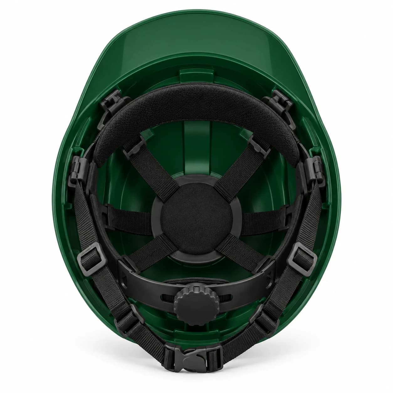 HEP106 Front Brim Safety Helmet interior suspension detail
