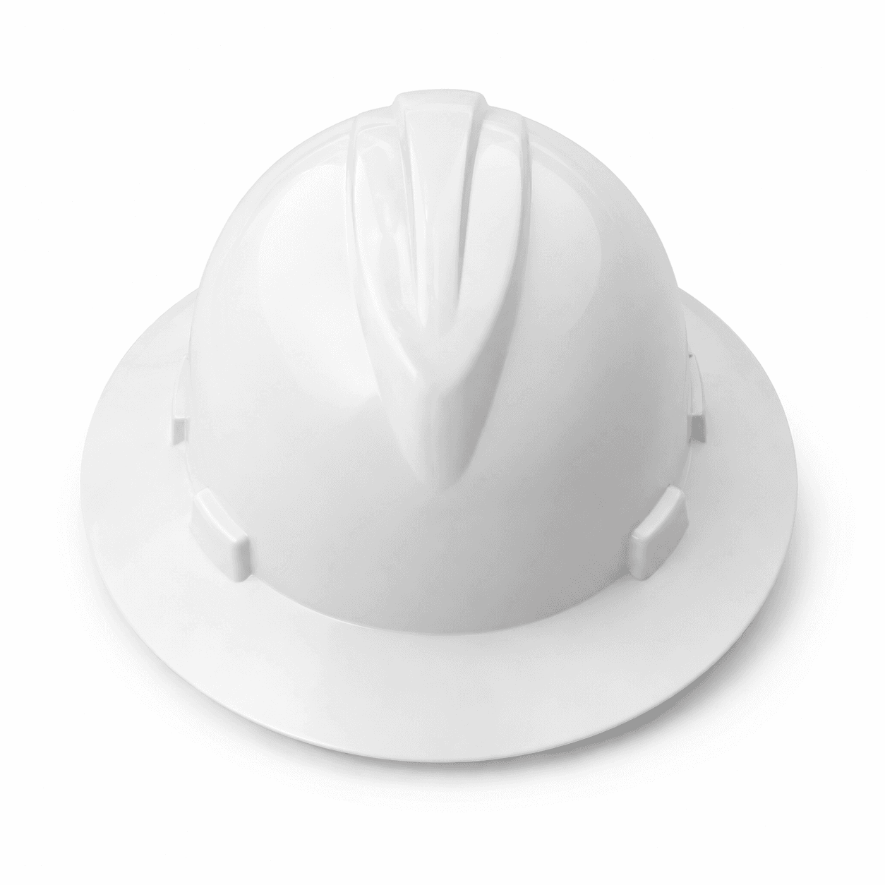 HEP160 full brim safety helmet clean studio view
