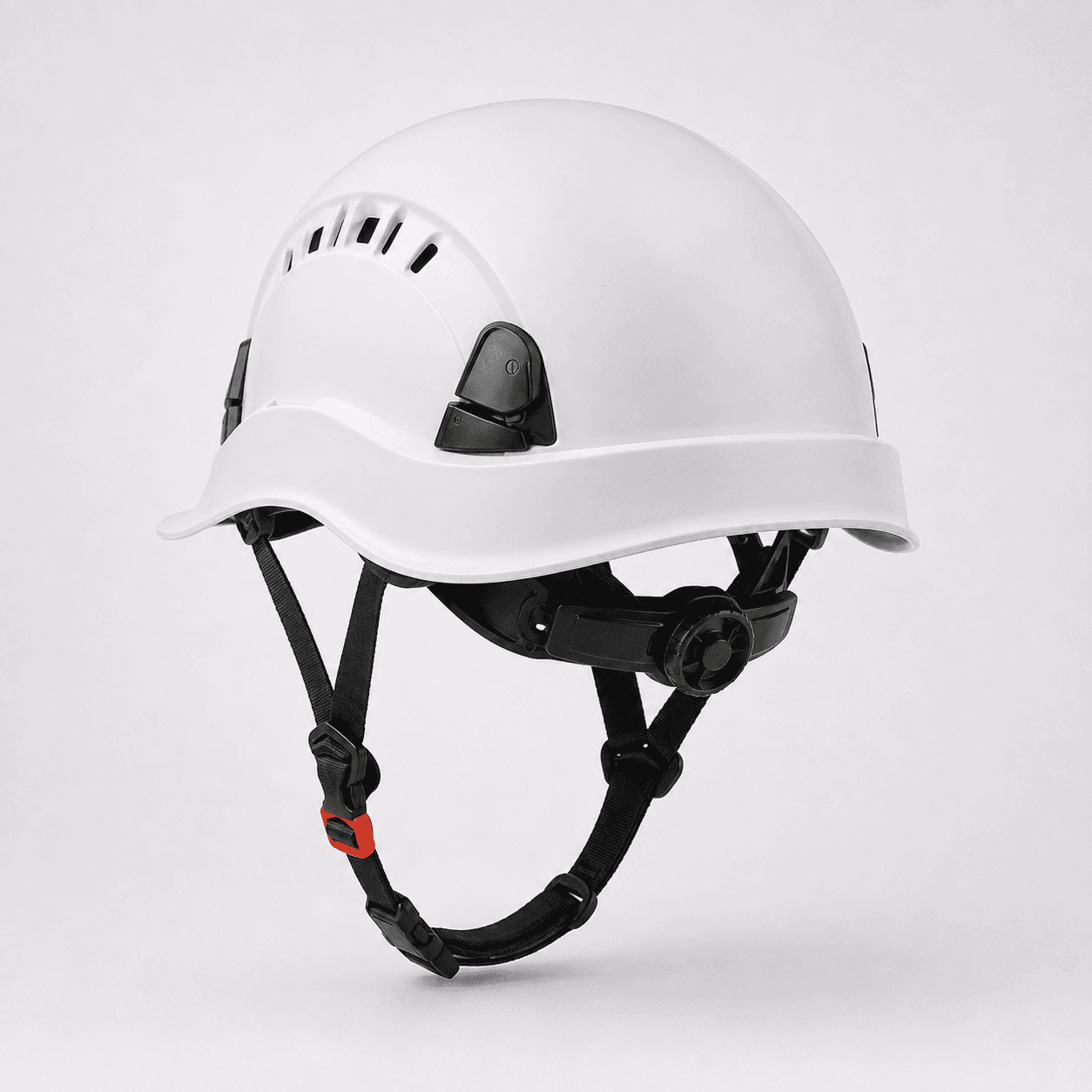 HEP170 climbing helmet rear angle with suspension system
