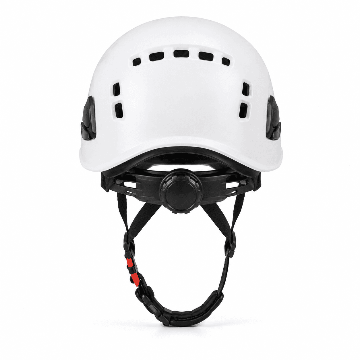 HEP170 climbing helmet rear ventilation view