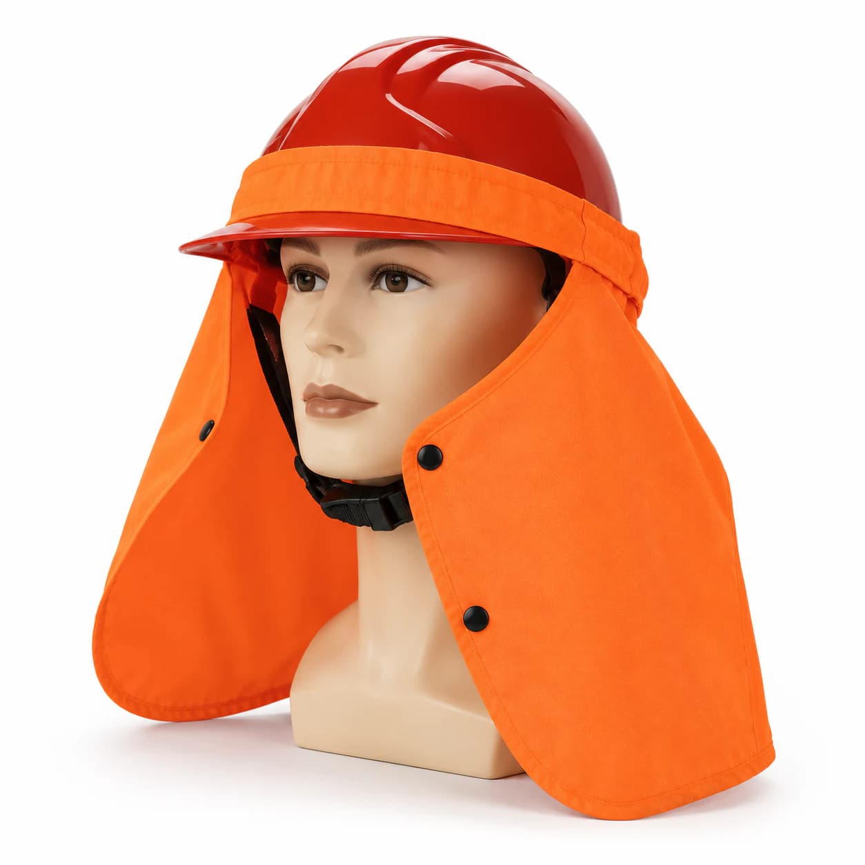 HEP206 Hard Hat Neck Shades main product view on a white background
