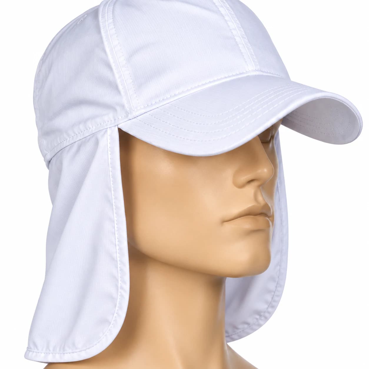 HEP220 Baseball Hat with Neck Shade material and construction detail