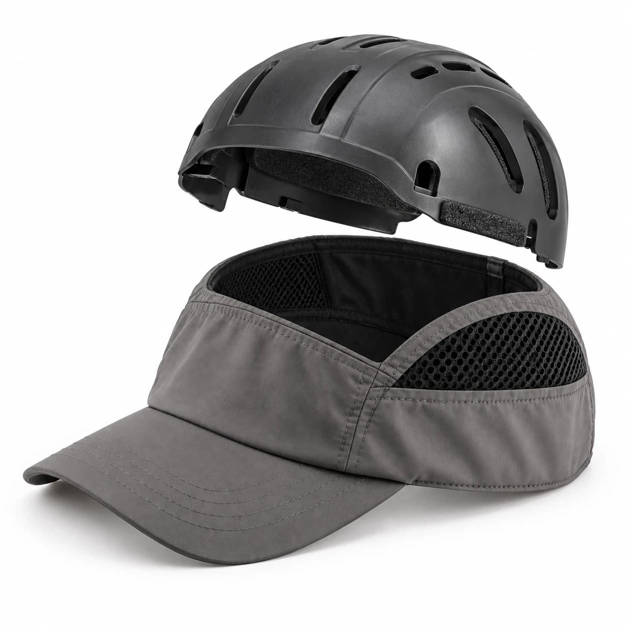 HEP231 Baseball Style Bump Caps interior structure detail