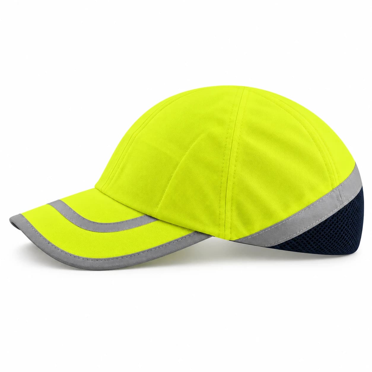 HEP233 Baseball Style Bump Caps side-angle product view